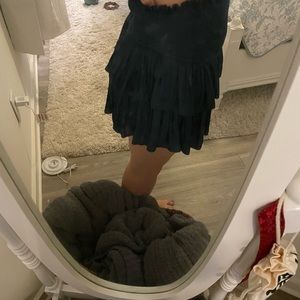 Navy skort